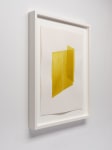 Kate Shepherd Yellow, Folding Walls, #72, 2022 Watercolor on Arches paper Framed Dimensions: 18 7/8 x 15 1/8 x 1 1/2 inches 47.9 x 38.4 x 3.8 cm