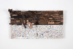 Leonardo Drew Number 64S, 2017 Wood and paint 24 x 48 x 6 inches 61 x 121.9 x 15.2 cm
