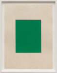Marsha Cottrell Untitled (Green with inset border), 2023 Archival pigment on digital ground on paper, unique Framed Dimensions: 22 3/8 x 17 3/8 x 1 3/8 inches 56.8 x 44.1 x 3.5 cm Paper Dimensions: 20 x 15 inches 50.8 x 38.1 cm