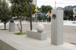 Jesse Schlesinger Pacific Transit, 2024 Concrete, stone and bronze Site-specific artwork commissioned by the City and County of San Francisco through the San Francisco Arts Commission