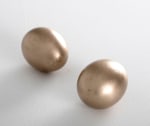 Kate Shepherd Huevos, set G, 1999 - 2016 Bronze Set of two 2 x 1 1/2 x 1 1/2 inches each 5.1 x 3.8 x 3.8 cm each