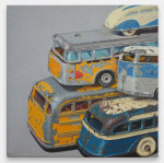 Jeremy Dickinson, Rears with Postbus and Schoolbus, 2011