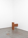 Jesse Schlesinger Untitled, 2023 Redwood (salvaged) 17 5/8 x 7 x 17 3/8 inches 44.8 x 17.8 x 44.1 cm