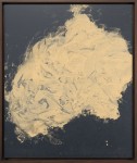 Jesse Schlesinger Untitled, 2024 Whetstone ceramic and gum arabic on sandpaper Framed Dimensions: 37 3/4 x 31 3/4 x 1 3/4 inches 95.9 x 80.6 x 4.4 cm Paper Dimensions: 36 x 30 inches 91.4 x 76.2 cm