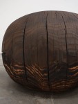Jesse Schlesinger Untitled (c. o.), 2023 Redwood (salvaged) 32 1/2 x 46 x 46 inches 82.5 x 116.8 x 116.8 cm