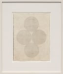 Marsha Cottrell Untitled (Concentric), 2022 Laser toner on paper, unique Framed Dimensions: 16 7/8 x 14 3/8 x 1 3/8 inches 42.9 x 36.5 x 3.5 cm Paper Dimensions: 11 x 8 1/2 inches 27.9 x 21.6 cm