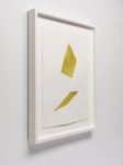 Kate Shepherd Yellow, Floating Planes, #51, 2022 Watercolor on Arches paper Framed Dimensions: 18 7/8 x 15 1/8 x 1 1/2 inches 47.9 x 38.4 x 3.8 cm