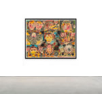 Lari Pittman
Untitled
2020
Acrylic, Cel-Vinyl, ink, spray paint and Flashe on paper
68 x 90 inches (172.7 x 228.6 cm)