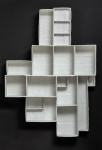 A-Z Aggregated Stacks
2015
Cardboard, plaster, gauze, paint
75 x 52 1/2 x 12 inches (190.5 x 133.4 x 30.5 cm)

CLICK IMAGE FOR MORE VIEWS
