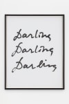 Jack Pierson
Darling Darling Darling
2020
Krink marker on paper

Framed Dimensions:
25 1/4 x 20 1/4 x 1 1/2 inches (64.1 x 51.4 x 3.8 cm)
Paper Dimensions:
24 x 19 inches (61 x 48.3 cm)

$6,000