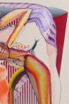 Christina Quarles
Always (Get Me Down)&amp;nbsp;(detail)
2021
Acrylic on canvas
66 x 62 x 2 inches (167.6 x 157.5 x 5.1 cm)
$150,000