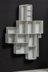 A-Z Aggregated Stacks
2015
Cardboard, plaster, gauze, paint
75 x 52 1/2 x 12 inches (190.5 x 133.4 x 30.5 cm)