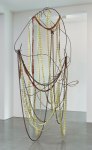 Abraham Cruzvillegas
Vendredi 13 (affirmative, written &amp;amp; told)
2012
Rebar, fabric, chain, feathers and meat
150 x 92 x 65 inches (381 x 233.7 x 165.1 cm)

$85,000

DOUBLE CLICK IMAGE FOR MORE VIEWS