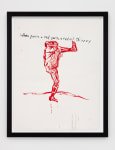 Raymond Pettibon
No Title (When you&amp;#39;re a)
2020
Ink on paper
59 1/4 x 46 1/8 inches (150.5 x 117.2 cm)

$150,000