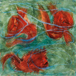 Cabots,&amp;nbsp;2020

Mixed media on canvas

55 1/4 x 55 1/8 inches (140.5 x 140 cm)