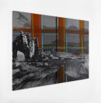 Caragh Thuring
Desire Lines
2019
acrylic, gouache, oil stick, charcoal on woven linen and cotton
147.5 x 218.5 cm / 58.1 x 86 in
TDA10955