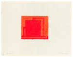 Peter Halley
Untitled (four works), 1989
Gouache and graphite on graph paper in four parts
17 1/8 x 22 1/8 inches