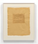 Cy Twombly&amp;nbsp;

Note III, 1967

Etching on Auvergne Richard de Bas hand-made orange-buff paper with watermark

8 7/8 x 10 7/8 inches, plate

25 1/2 x 20 inches, sheet

Edition of 14

Bastian 8; Sparks 6