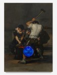 Jeff&amp;nbsp;Koons&amp;nbsp;(b. 1955)

Gazing Ball (Goya The Forge), 2015-17

Oil on canvas, glass, and aluminum

77 1/2 x 53 3/4 x 14 3/4 inches
