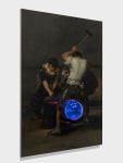 Jeff&amp;nbsp;Koons&amp;nbsp;(b. 1955)

Gazing Ball (Goya The Forge), 2015-17

Oil on canvas, glass, and aluminum

77 1/2 x 53 3/4 x 14 3/4 inches