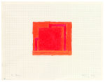 Peter Halley
Untitled (four works), 1989
Gouache and graphite on graph paper in four parts
17 1/8 x 22 1/8 inches