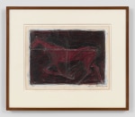 Susan Rothenberg

Untitled,&amp;nbsp;1977

Hand additions in mixed media over lithograph

12 x 15 1/2 inches