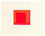 Peter Halley
Untitled (four works), 1989
Gouache and graphite on graph paper in four parts
17 1/8 x 22 1/8 inches