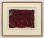 Susan Rothenberg

Untitled,&amp;nbsp;1977

Hand additions in mixed media over lithograph

12 x 15 inches