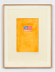Jasper Johns&amp;nbsp;

Flag on Orange, 1998

Etching and aquatint&amp;nbsp;

17 1/2 x 11 3/4 inches, plate

27 x 19 3/4 inches, sheet

Edition of 27