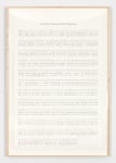 Charles Gaines Manifestos 2: Malcolm X Speech at Ford Auditorium, (1965), 2013 graphite on Rising Barrier Paper 73 1/2 x 48 in. (186.7 x 121.9 cm) framed: 80 3/4 x 55 in. (205.1 x 139.7 cm)