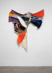 Eric N. Mack Key, 2020 assorted fabric, acrylic, felt, feathers, toweling, graphite 46 1/2 x 45 in. (118.1 x 114.3 cm)