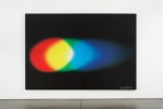 Jonathan Borofsky The Light of Consciousness #3, 1990, acrylic, lacquer, gesso on canvas 73 3/4 x 108 in. (187.3 x 274.3 cm)