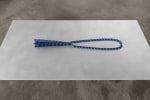 Tauba Auerbach 
Org, 2023
woven glass beads
5 x 70 1/2 x 23 in. (12.7 x 179.1 x 58.4 cm)