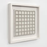 Jan J. Schoonhoven R 70-19, (detail), 1970 painted papier-maché on wood panel 15 x 15 in. (38.1 x 38.1 cm) framed: 20 7/8 x 20 7/8 x 2 1/2 in. (53 x 53 x 6.5 cm)