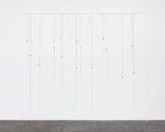 Latifa Echakhch Morgenlied (do, fa, mi, si), 2012 picture hanging systems of metal 78 3/4 x 98 3/8 in. (200 x 249.9 cm)