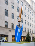 Claes Oldenburg &amp; Coosje van Bruggen Plantoir, Blue, 2001-2021 stainless steel, aluminum, fiber-reinforced plastic, polyurethane enamel paint