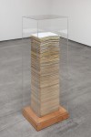 Jonathan Borofsky Counting from 1 to 2,941,494, 1969 stack of numbered ink and/or pencil on paper each sheet: 8 1/2 x 11 in. (21.6 x 27.9 cm) unknown number of sheets, approximately 37 in. high (94 cm) in vitrine: 49 1/4 x 17 1/2 x 14 1/2 in. (125.1 x 44.5 x 36.8 cm)