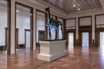 Hans Haacke Gift Horse, 2015 Installation view, Haus der Kunst, 2017. Photo: Maximilian Geuter. © VG Bild-Kunst, Bonn.