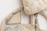 Claes Oldenburg Soft Doors for Airflow Model #5, (detail), 1965 stenciled canvas and kapok three elements each: 40 1/8 x 28 3/8 x 2 3/4 in. (101.9 x 72.1 x 7 cm)