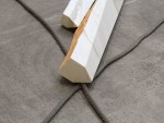 Luciano Fabro
L'Infinito (detail), 1989
steel cable and marble
17 3/4 x 315 x 236 1/4 in. (45 x 800 x 600 cm)