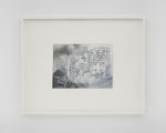 Rudolf Stingel Untitled, (detail), 2012 ink, oil, enamel on paper 6 parts, each: 20 x 26 in. (50.8 x 66 cm); frames, each: 22 x 28 in. (55.9 x 71.1 cm); overall, approximately: 46 x 88 in. (116.8 x 223.5 cm)