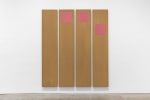 Doug Ohlson Slip, 1967 acrylic on canvas 90 x 87 in. (228.6 x 221 cm) Each Panel: 90 x 18 in (228.6 x 45.72 cm)