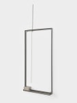 Luciano Fabro
Computer, 1988
steel and aluminum
78 3/4 x 39 3/8 x 4 in. (200 x 100 x 10 cm)