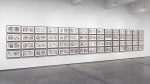 Sol LeWitt Autobiography, 1979 Black and white photographs mounted on board, 60 pieces 12 x 22 in. (30.5 x 55.9 cm) each board: 13 1/2 x 23 1/2 in. (34.3 x 59.7 cm) framed each: 14 1/4 x 24 1/4 x 1 1/2 in. (36.2 x 61.6 x 3.8 cm)