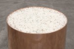 Meg Webster, Copper Containing Salt II, 2017, copper, acrylic, silicone, salt