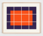 Donald Judd  Untitled, 1992-93  set of two woodcuts in purple and orange on Japanese Echizen paper  23 x 30 3/4 in. (58.4 x 78.1 cm)  Edition 24 of 30 + 13 AP + 1 PP  signed recto lower right; printer: Tadashi, Toda, Kyoto, Japan; publisher: Creative Works, Editions, Kyoto, Japan