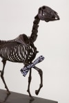 Hans Haacke Gift Horse, Model for Fourth Plinth, Trafalgar Square, (detail), London, 2013 bronze and electroluminescent film sculpture:  18 1/8 x 16 x 6 1/4 in. (46 x 40.6 x 15.9 cm) plinth: 13 x 8 1/2 x 18 in. (33 x 21.6 x 45.7 cm) overall: 30 1/2 x 8 1/2 x 18 in. (77.5 x 21.6 x 45.7 cm) Edition 1 of 6, 4 APs