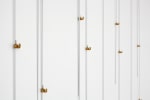 Morgenlied (do, fa, mi, si), (detail), 2012 picture hanging systems of metal 78 3/4 x 98 3/8 in. (200 x 249.9 cm)