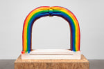Justin Matherly
untitled, 2020
GFRG, synthetic spray paint
sculpture: 36 x 41 x 8 in. (91.4 x 104.1 x 20.3 cm)
pedestal: 32 1/2 x 20 x 48 in. (82.6 x 50.8 x 121.9 cm)
overall: 69 x 20 x 48 in. (175.3 x 50.8 x 121.9 cm)