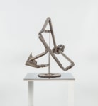 Mark di Suvero Untitled, 2016 stainless steel and titanium 29 3/4 x 37 1/2 x 23 in. (75.6 x 95.3 x 58.4 cm)